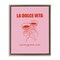 Stupell Industries Live Well & Travel Often Floater Framed Canvas Wall Art Design by House of Lulu